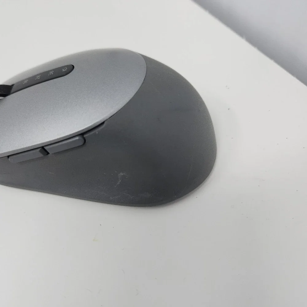 Dell KB7221WT Wireless Bluetooth Wireless Keyboard Mouse Gray Combo No Dongle